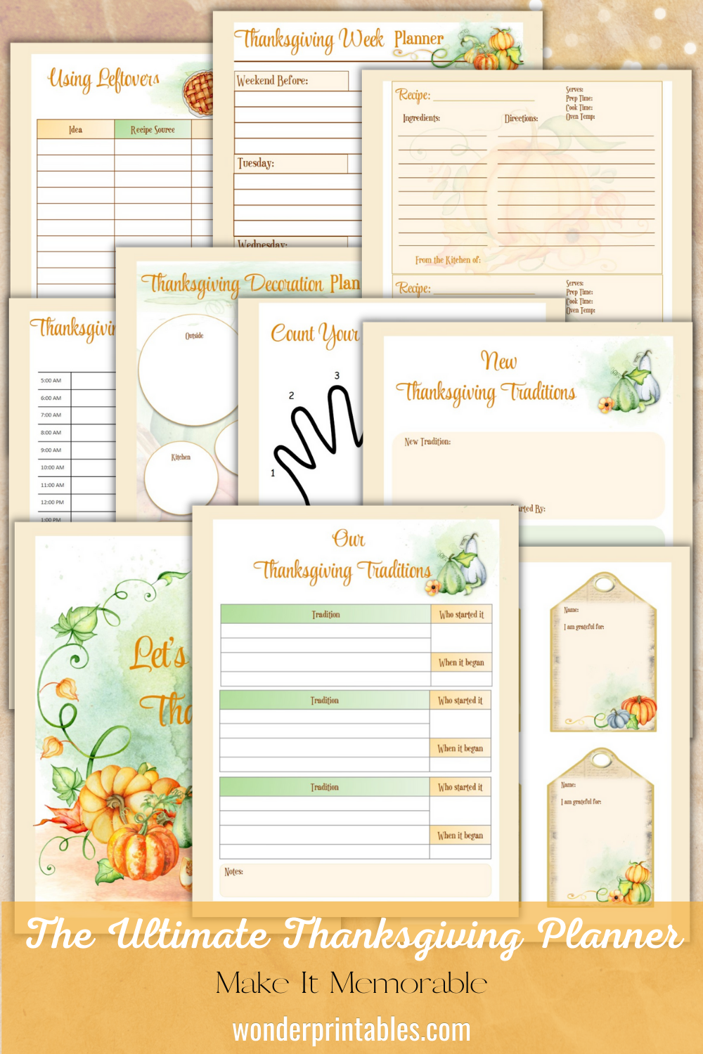 The Ultimate Thanksgiving Planner