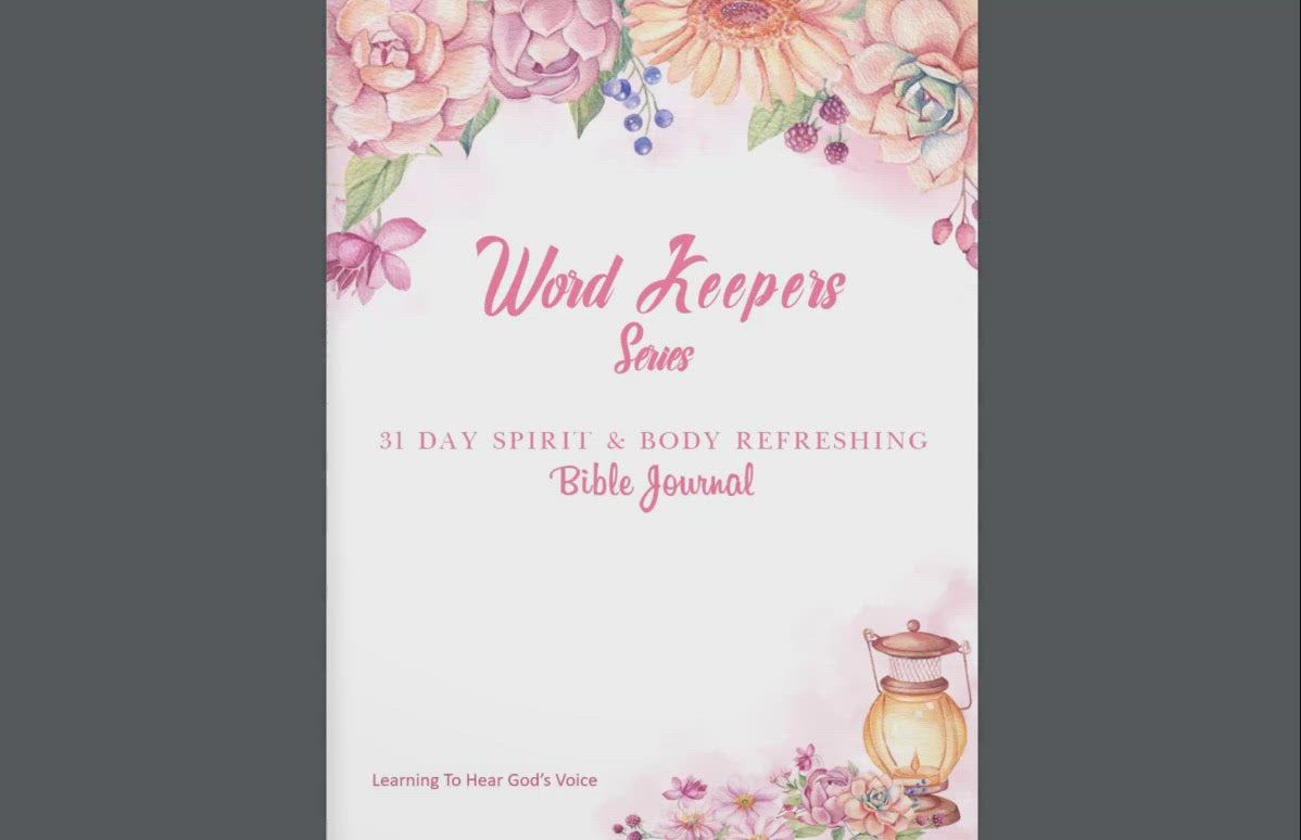 31 Day Spirit & Body Refreshing - Word Keepers Series Bible Study Journal Printable