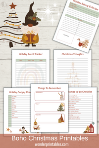 Fun Christmas Traditions For Adults With Boho Christmas Printables