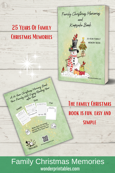 Christmas Memories Book