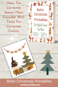 Fun Christmas Traditions For Adults With Boho Christmas Printables