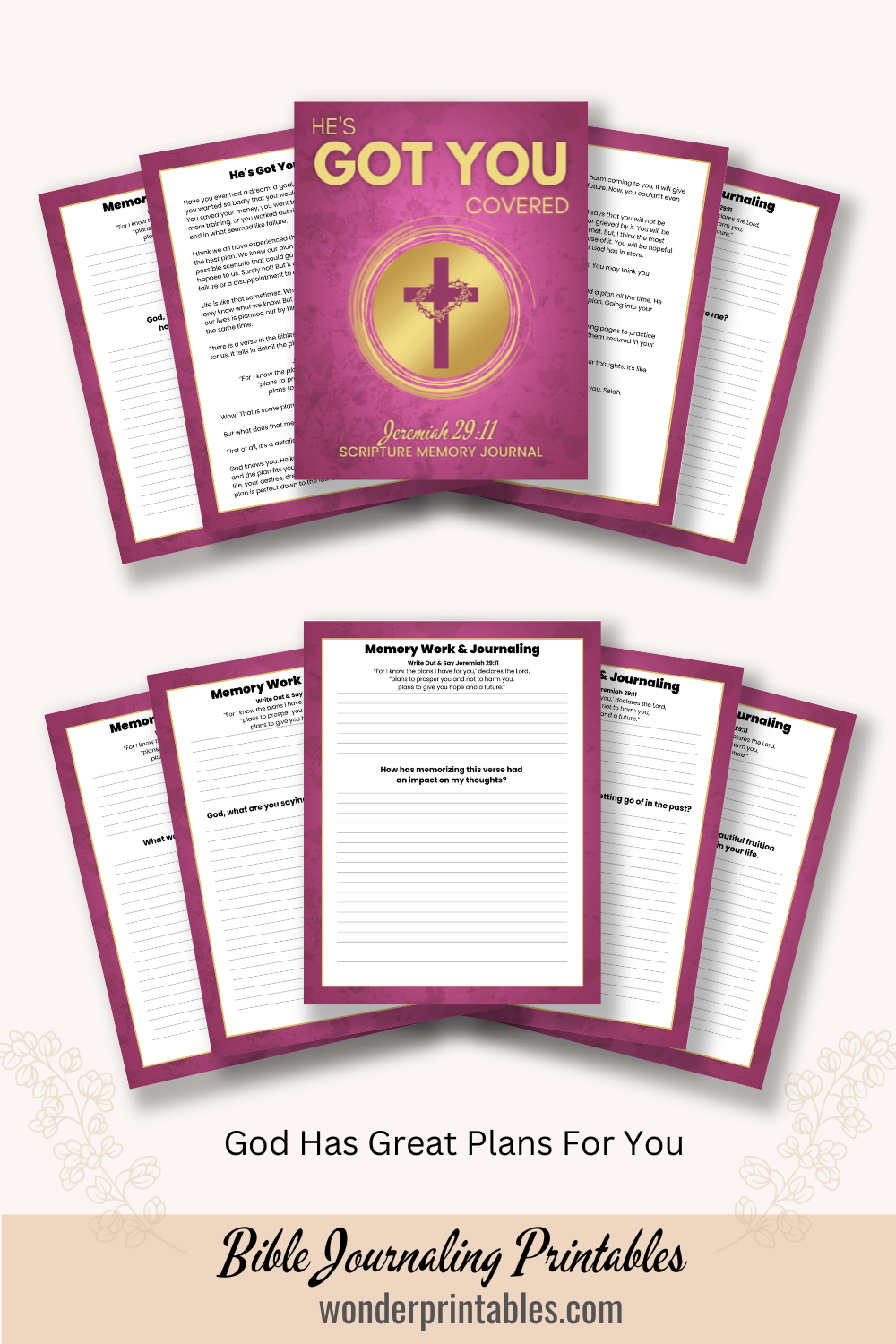 Guided Prayer Journal - A Daily Prayer Journal Printable