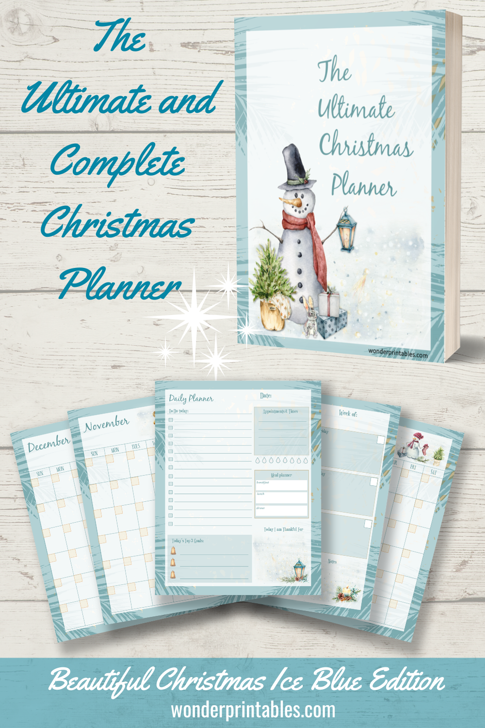 The Ultimate Christmas Planner - Printable
